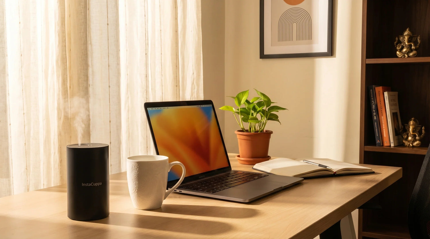 Home office gadgets collection - desk humidifiers and aroma diffusers at JAZL