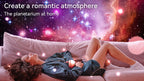 Galaxy Star Projector – 12-in-1 Rotating Planetarium Night Light for Bedroom & Kids