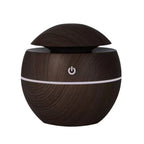 Smart Desk Humidifier Ultrasonic Cool Mist – Essential Oil Diffuser with Touch Control & Ambient RGB Lighting for Bedroom & Office