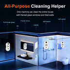 Automatic Window Cleaning Robot – Smart Glass Cleaner with Intelligent Edge Detection & Auto Water Spray