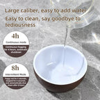 Smart Desk Humidifier Ultrasonic Cool Mist – Essential Oil Diffuser with Touch Control & Ambient RGB Lighting for Bedroom & Office