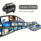 Mini WiFi Security Camera 1080P – Indoor HD Surveillance Cam with Night Vision & 2-Way Audio