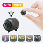 Mini WiFi Security Camera 1080P – Indoor HD Surveillance Cam with Night Vision & 2-Way Audio
