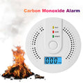 Digital Carbon Monoxide Detector – Battery Powered CO Alarm with LCD Display & Sound Warning for Home Safety