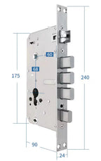 Jazl™ Smart Door Lock — 3D Face Recognition, Fingerprint, PIN & Camera | Keyless Entry Smart Home Security