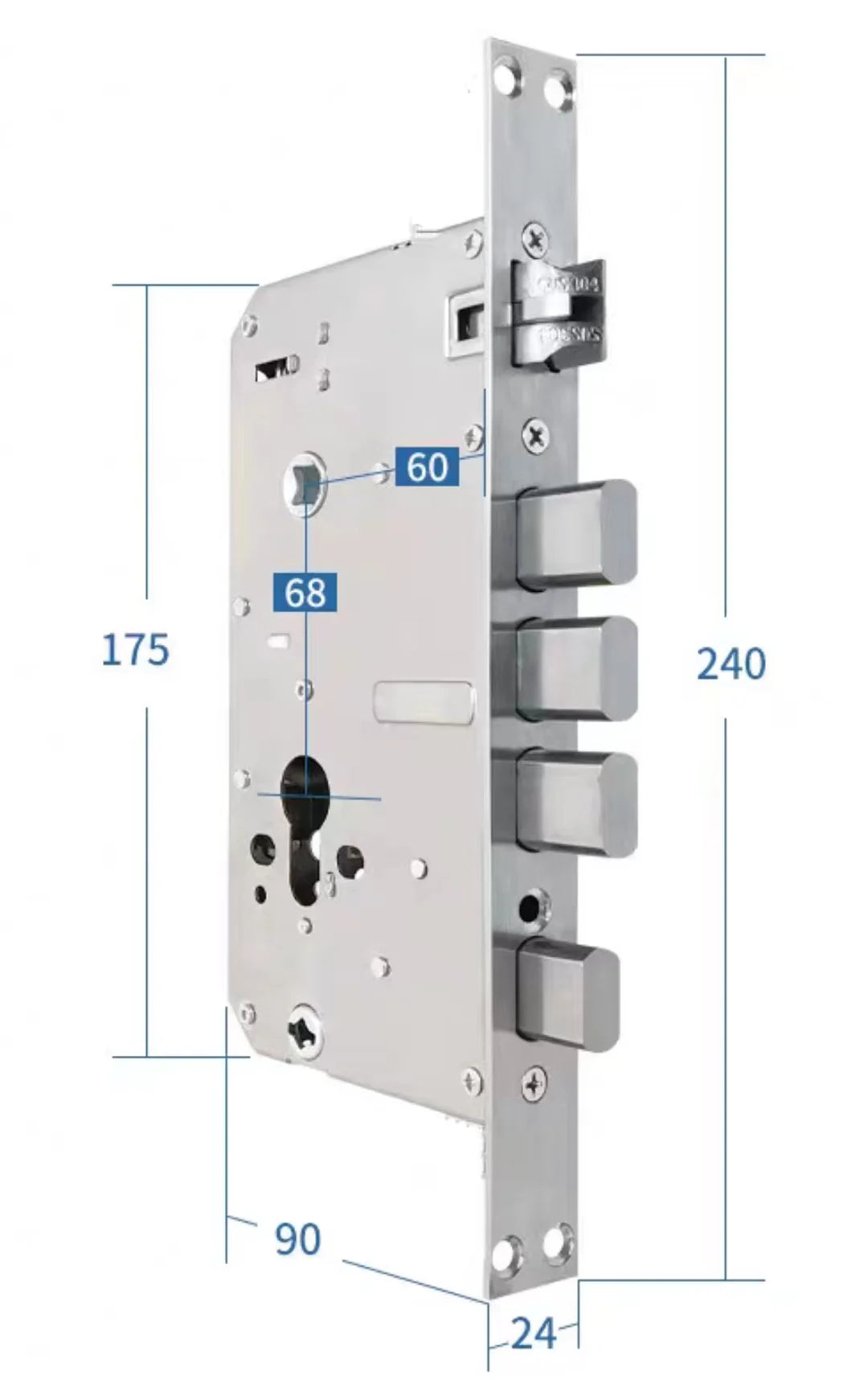 Jazl™ Smart Door Lock — 3D Face Recognition, Fingerprint, PIN & Camera | Keyless Entry Smart Home Security