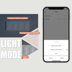 MOES Tuya WiFi Smart Light Switch – Single Pole Wall Switch Compatible with Alexa & Google Home (Neutral Wire Required)