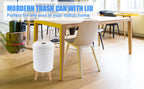 Modern Touchless Smart Trash Can – 10L Automatic Motion Sensor Waste Bin for Bathroom, Bedroom, and Home Office