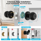 Jazl™ Smart Door Lock — Fingerprint, App Control & Touchscreen Keypad | Keyless Entry Electronic Door Lock for Home & Office Security