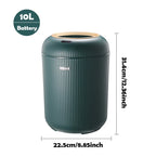 Modern Touchless Smart Trash Can – 10L Automatic Motion Sensor Waste Bin for Bathroom, Bedroom, and Home Office