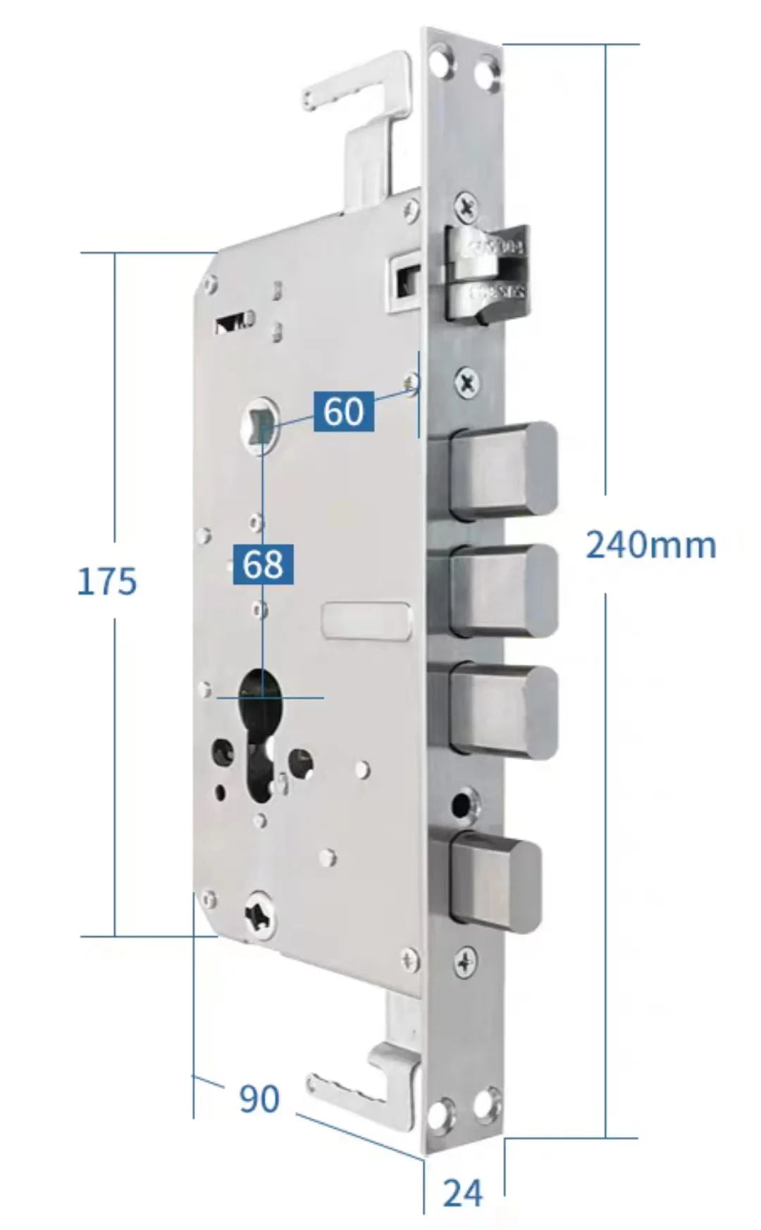 Jazl™ Smart Door Lock — 3D Face Recognition, Fingerprint, PIN & Camera | Keyless Entry Smart Home Security