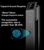 Jazl™ Smart Door Lock — 3D Face Recognition, Fingerprint, PIN & Camera | Keyless Entry Smart Home Security