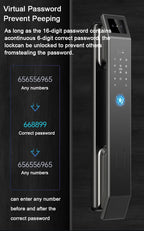 Jazl™ Smart Door Lock — 3D Face Recognition, Fingerprint, PIN & Camera | Keyless Entry Smart Home Security