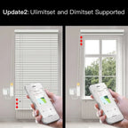 Zigbee Smart Motorized Roller Blinds Motor – Tuya / Smart Life App, Alexa & Google Home Voice Control