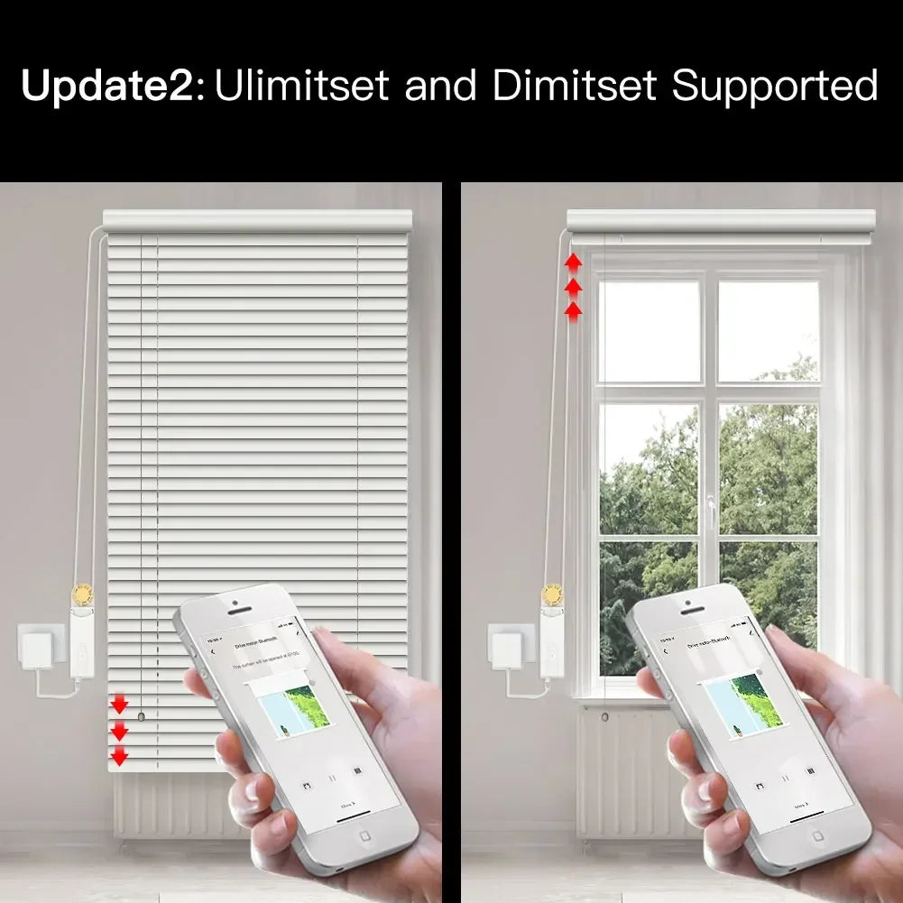 Zigbee Smart Motorized Roller Blinds Motor – Tuya / Smart Life App, Alexa & Google Home Voice Control
