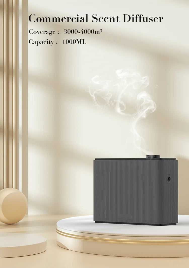 Commercial HVAC Scent Diffuser Machine – 4000M³ Smart Aroma Air Freshener System for Hotels, Offices & Large Spaces