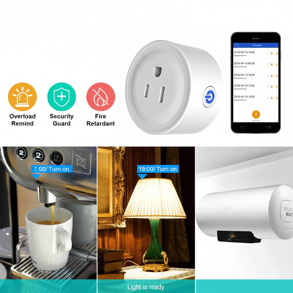 Easy Setup Smart Plug No Hub Required Just Plug Into Wall Outlet