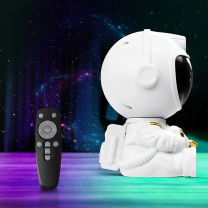 White robot figure with control methods explained on a dark background