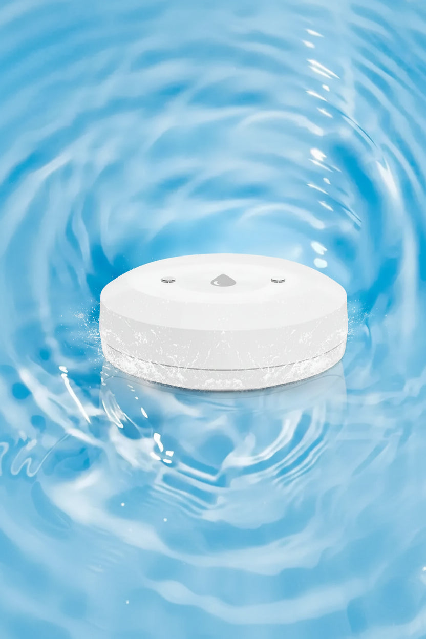 Wireless water detector with Zigbee technology in water